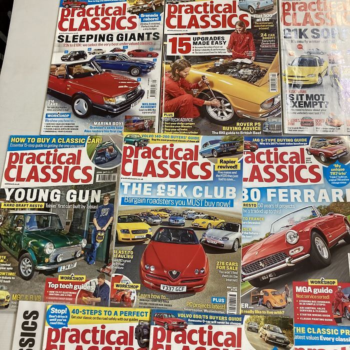 B2688 2017 13冊セット「Practical CLASSICS」 プラクティカルクラシックス 英国 旧車雑誌 クラシックカー 英国車 ビンテージ 自動車_画像2