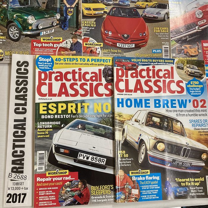 B2688 2017 13冊セット「Practical CLASSICS」 プラクティカルクラシックス 英国 旧車雑誌 クラシックカー 英国車 ビンテージ 自動車_画像5