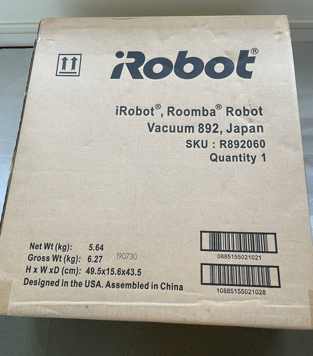製品名】 アイロボット(iRobot) ルンバ 892 ロボット掃除機 製品名】 アイロボット(iRobot) ルンバ 892 ロボット掃除機