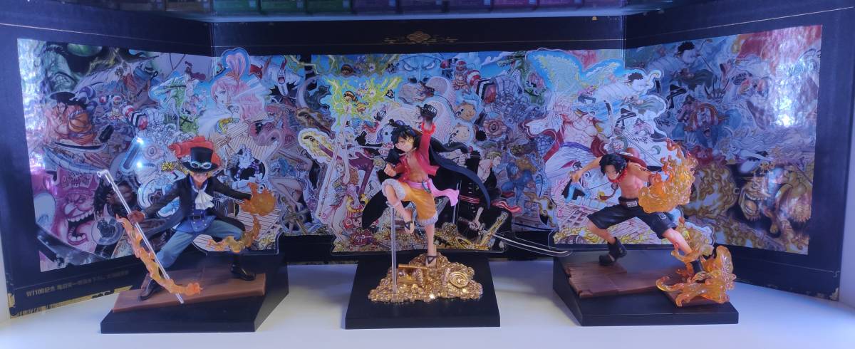 一番くじ ワンピース ワノ国 大海賊百景 ラストワン賞 見開き