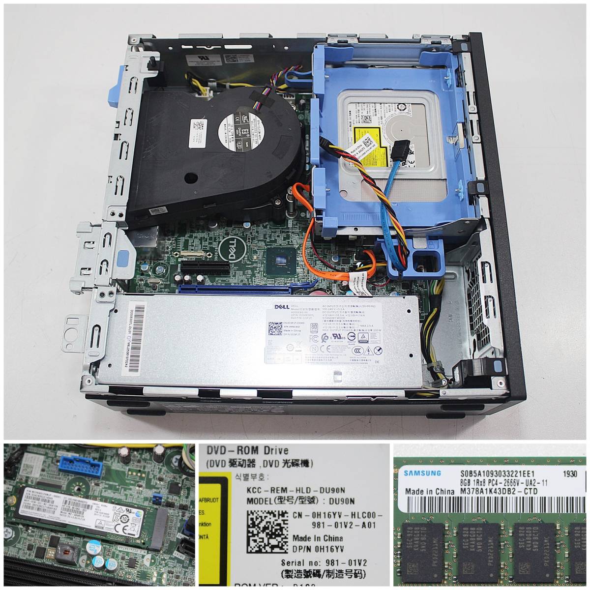 ☆ Windows11 Pro 搭載 第9世代PC / Core i7-9700 3.00GHz / メモリ8GB