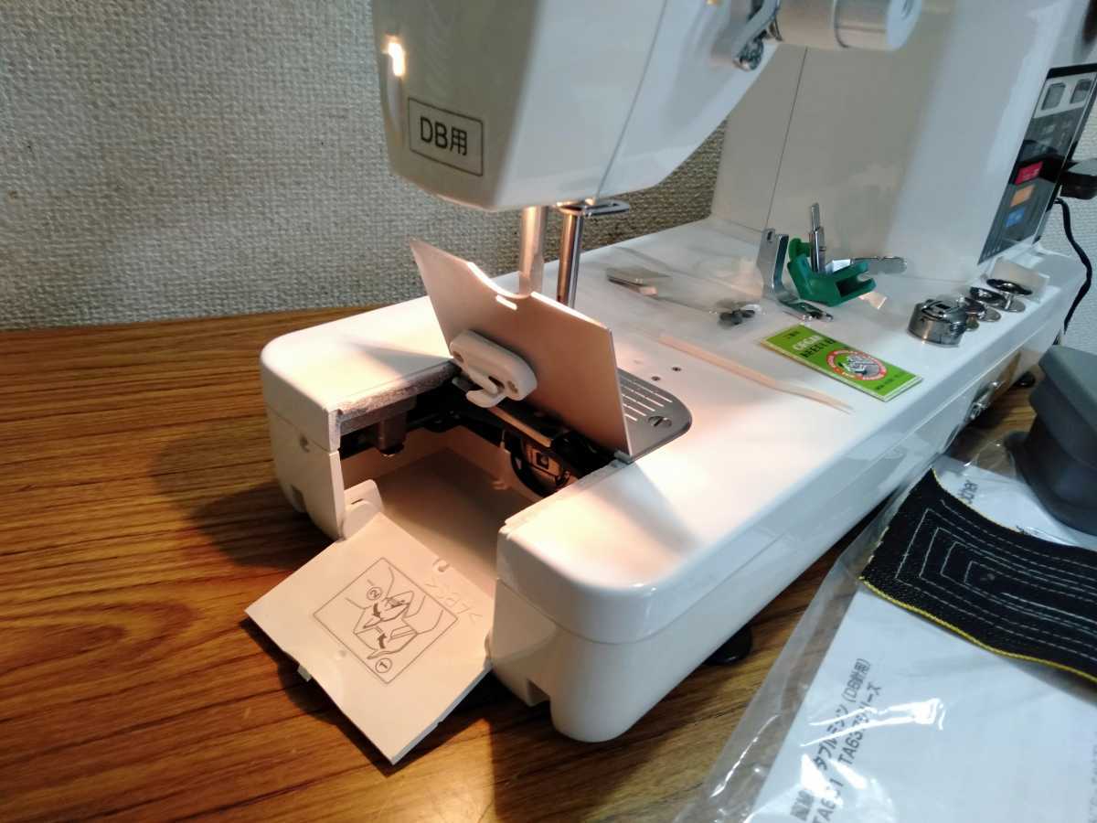 ☆30 美品 ブラザー 職業用ミシン Nouvelle MD TA637◇工業用針 自動糸