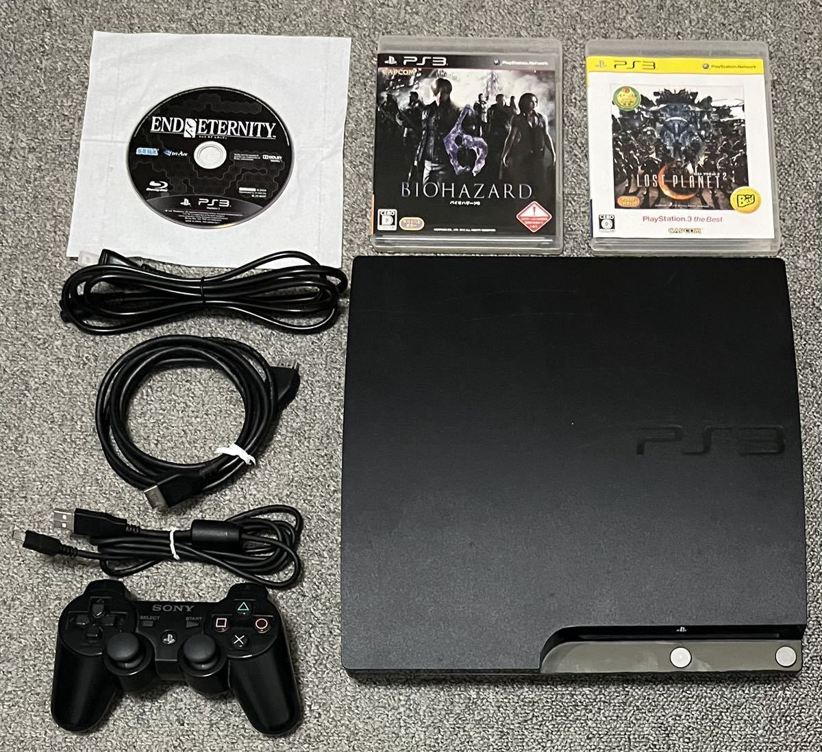 ヤフオク! - PlayStation3 PS3 本体 CECH-2000A ゲーム 3本セ