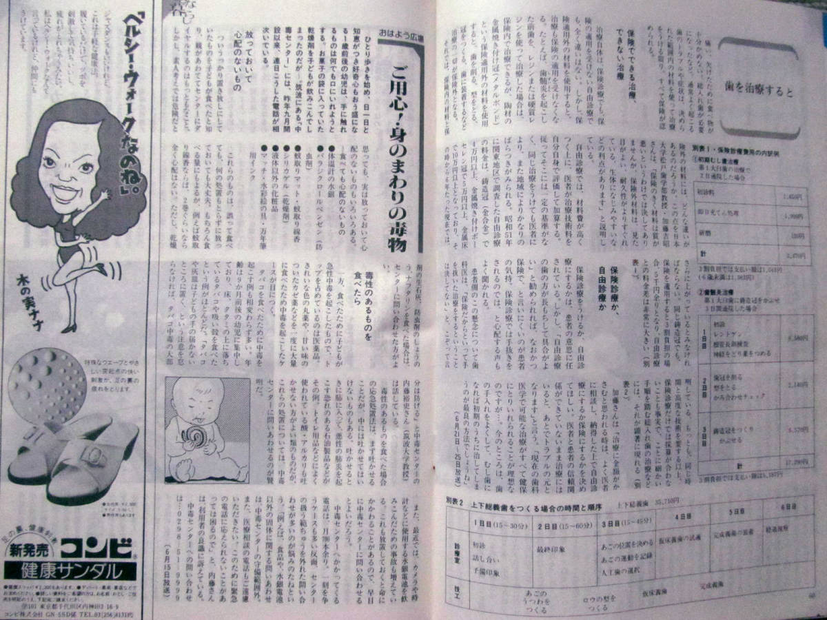 月刊雑誌 グラフNHK 1982年（昭和57年）８月号_画像5