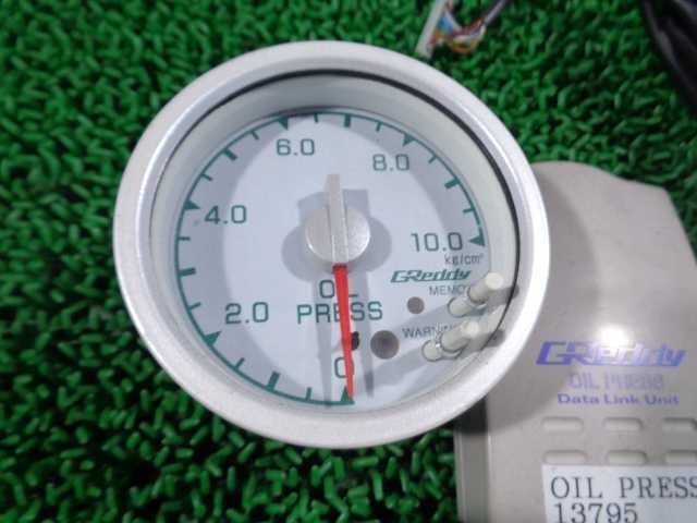 EA11R Cappuccino GReddy 60φ oil pressure meter 