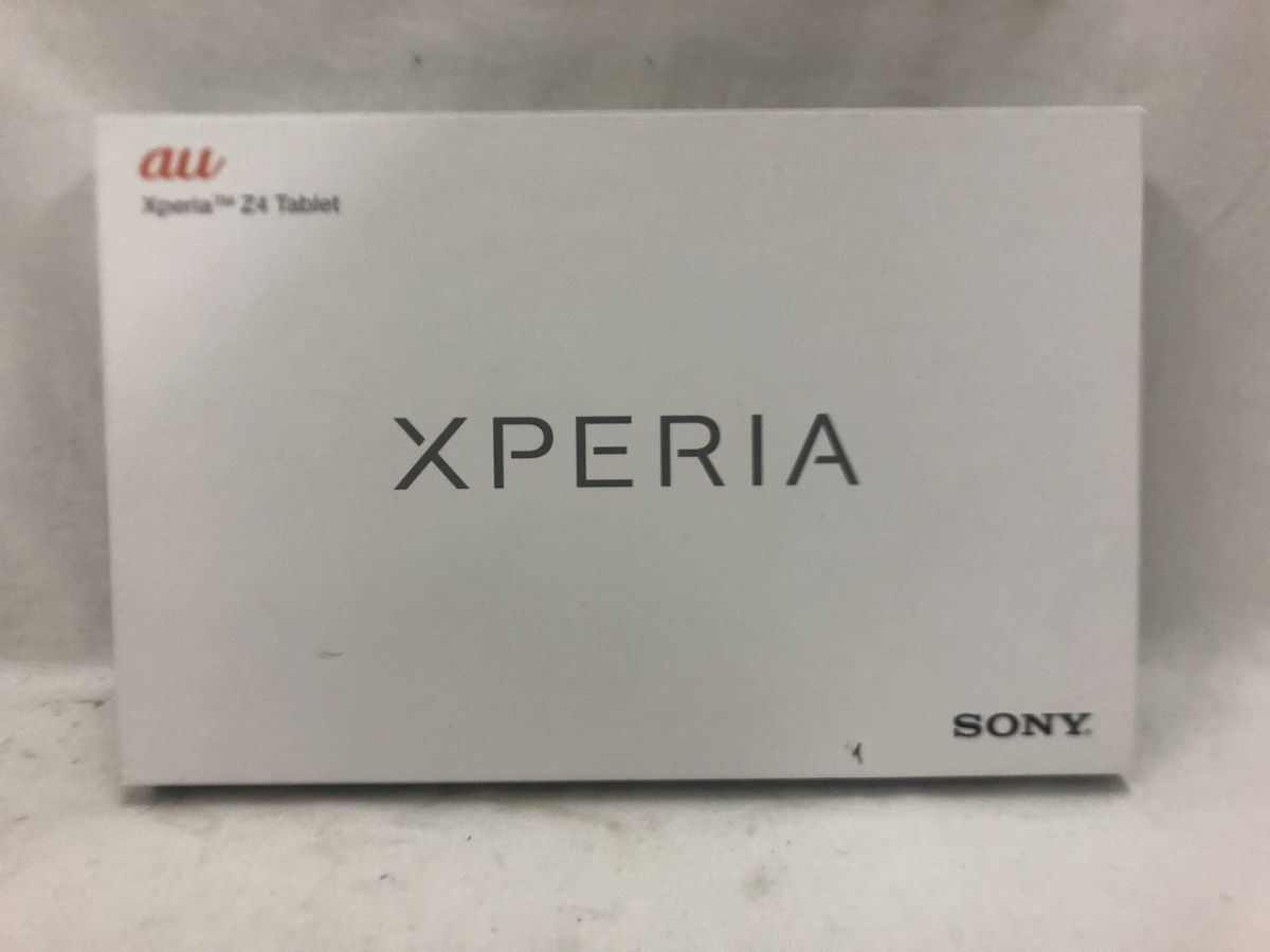 51 送60サ 1001&E03 SONY Xperia Z4 Tablet SOT31 タブレット 3GB メモリ 32GBストレージ ブラック 利用制限:au○ 中古品