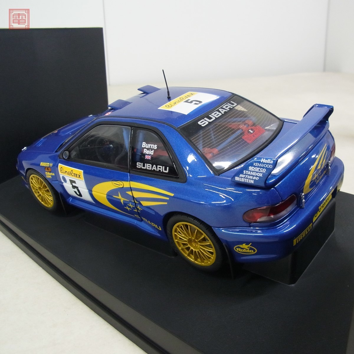 スバル インプレッサ WRC 1999 オートアート 1/18 No.5 【超安い
