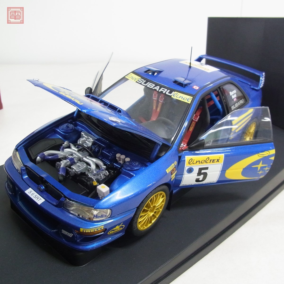 スバル インプレッサ WRC 1999 オートアート 1/18 No.5 【超安い