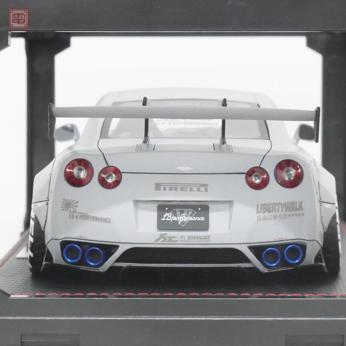イグニッションモデル 1/18 LB-WORKS GT-R R35 マットグレー 0669