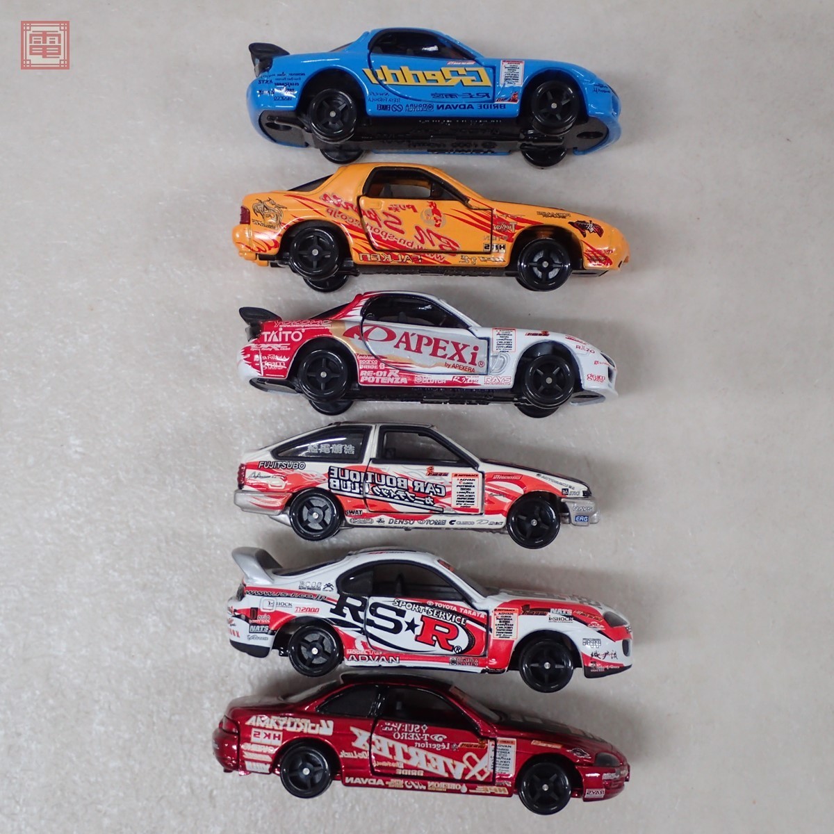 トミカ D1グランプリシリーズ カーブティッククラブ AE86 植尾 トミカ D1グランプリシリーズ カーブティッククラブ AE86 植尾