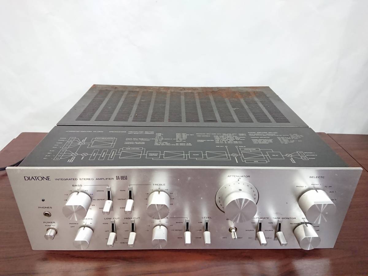Yahoo!オークション - DIATONE ダイヤトーン DA-U850 プリメイン Yahoo!オークション - DIATONE ダイヤトーン DA-U850 プリメイン