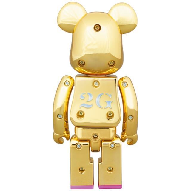 新品 超合金 BE@RBRICK Chogokin HAJIME SORAYAMA GOLD 200% /ベアブリック ハジメ ソラヤマ ゴールド 空山 基_画像2