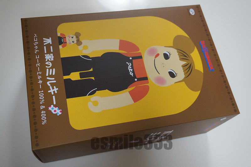 激安通販販売 新品 BE@RBRICK ペコちゃん コーヒーミルキー 100% 400