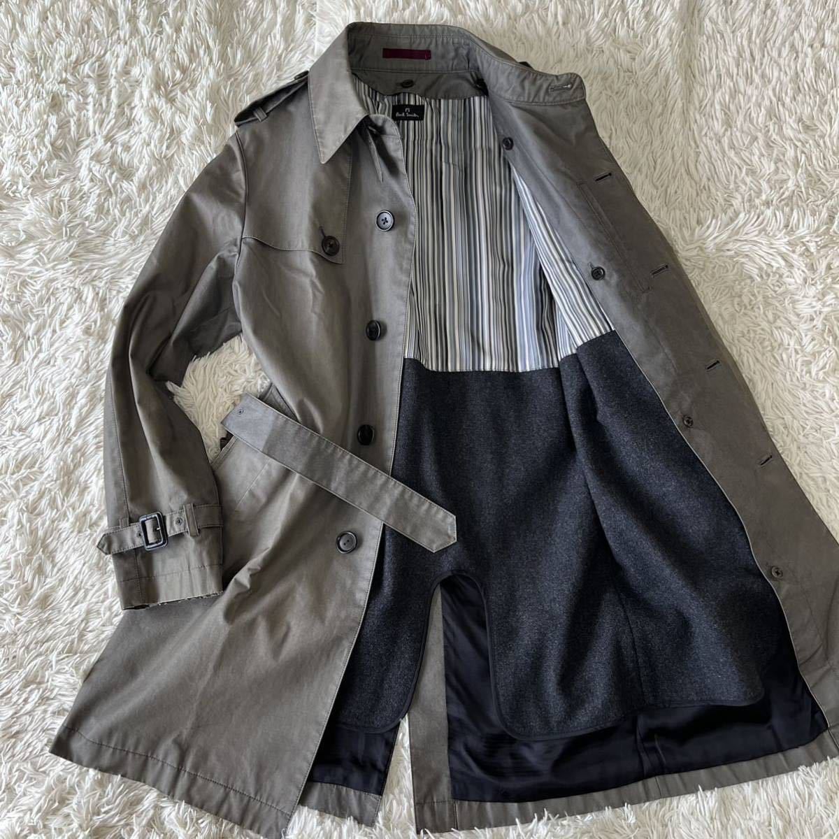 ポールスミス『極上カシミヤ混』PS Paul Smith トレンチコート Lサイズ