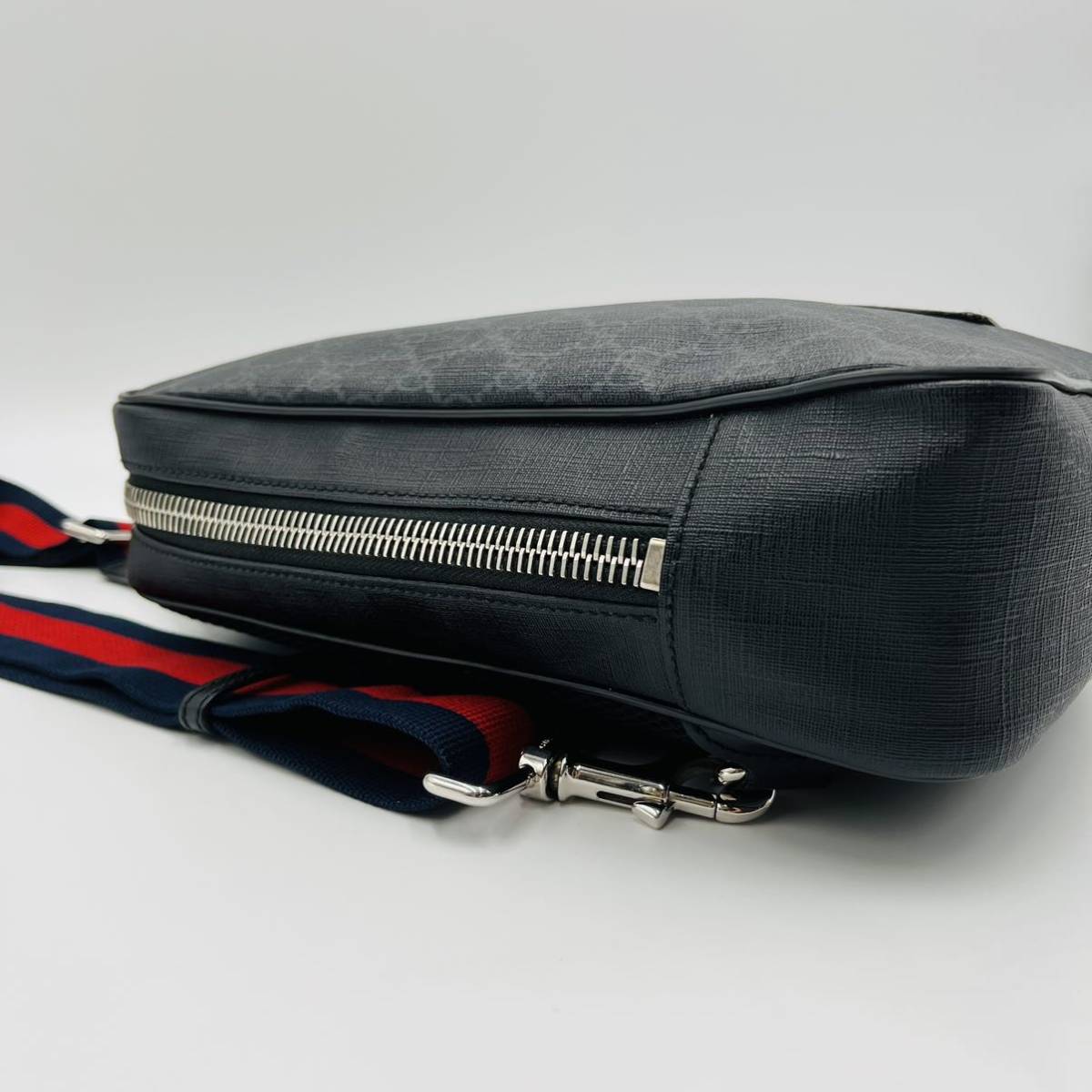 1円《現行・極美品》GUCCI グッチ GGスプリーム ボディバッグ ウエスト