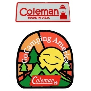 ヤフオク! - Coleman コールマン・ステッカー 2枚セット