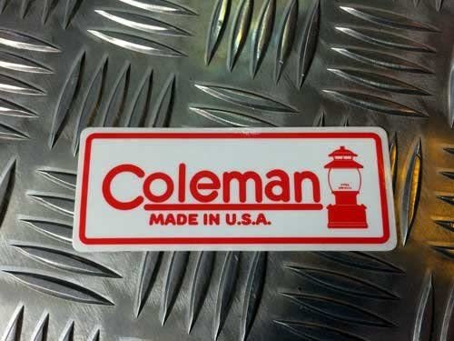 ヤフオク! - Coleman コールマン・ステッカー 2枚セット