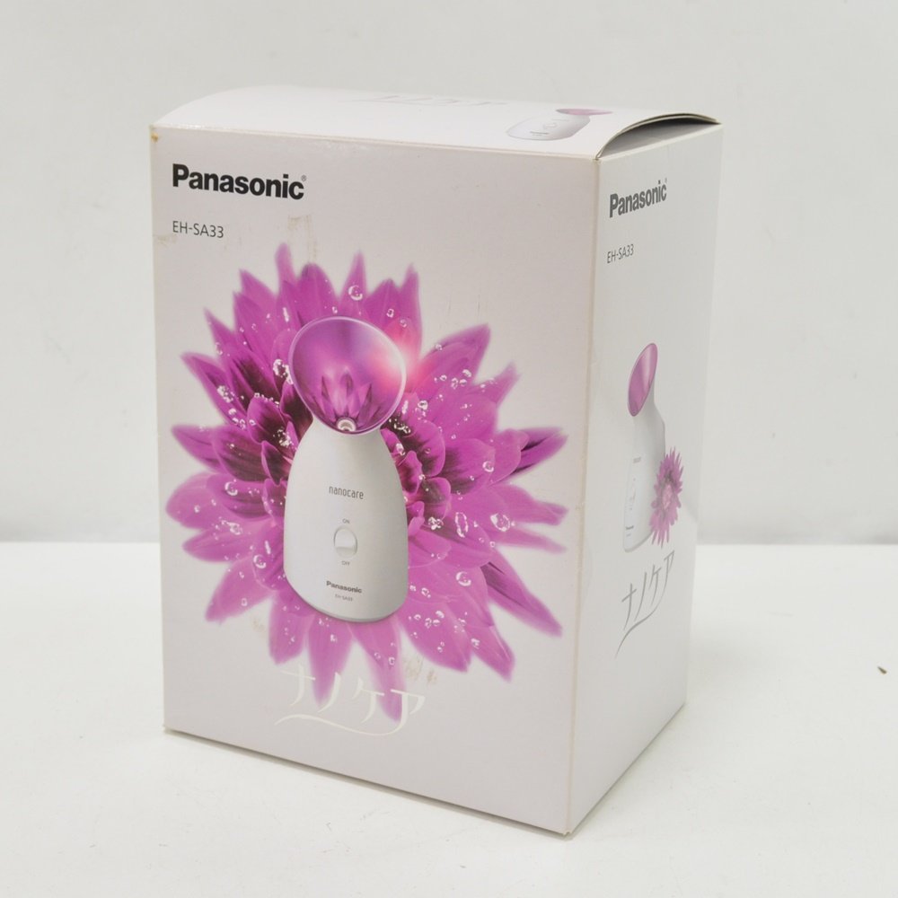 HO1 Panasonic nano уход отпариватель прекрасный лицо контейнер розовый EH-SA33