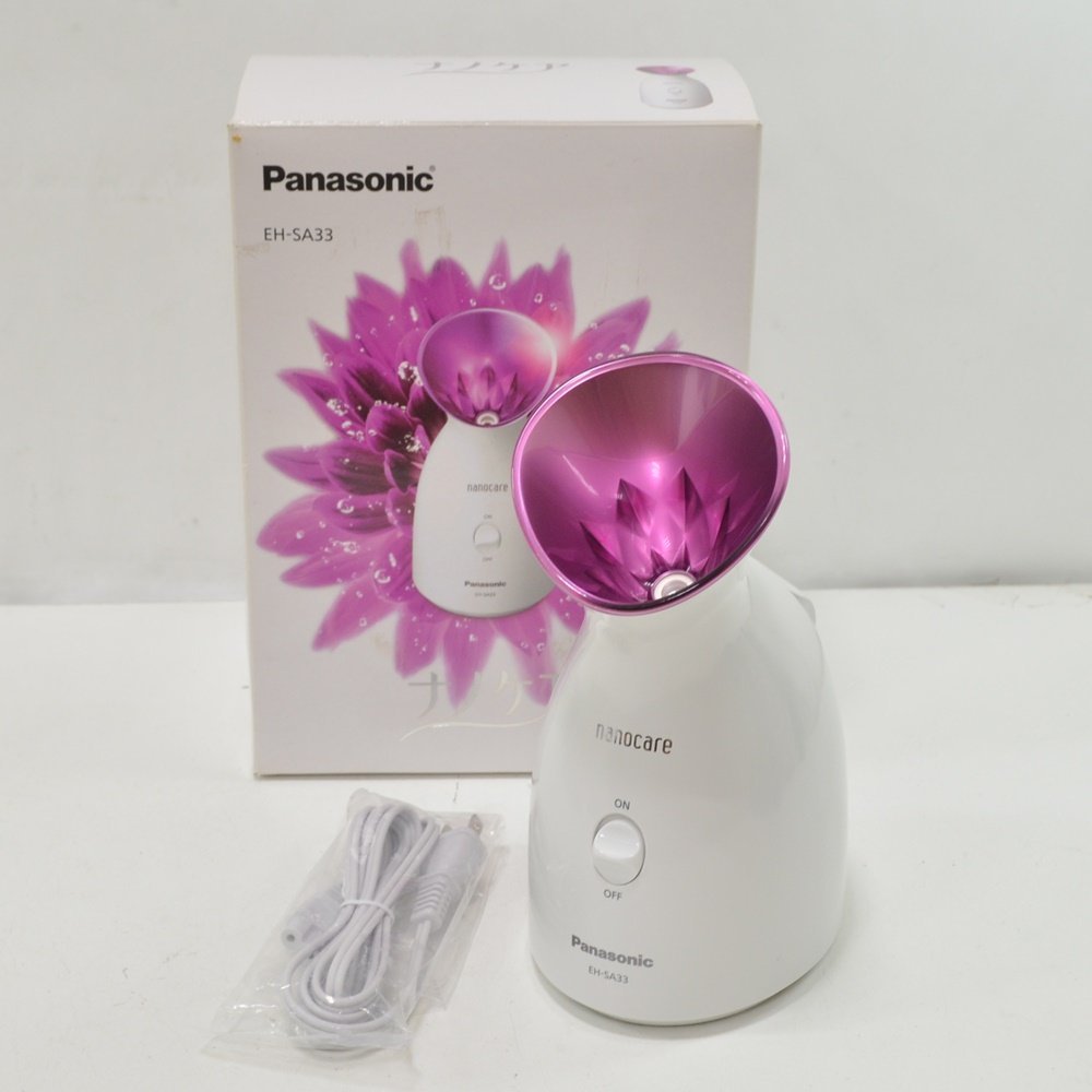 HO1 Panasonic nano уход отпариватель прекрасный лицо контейнер розовый EH-SA33