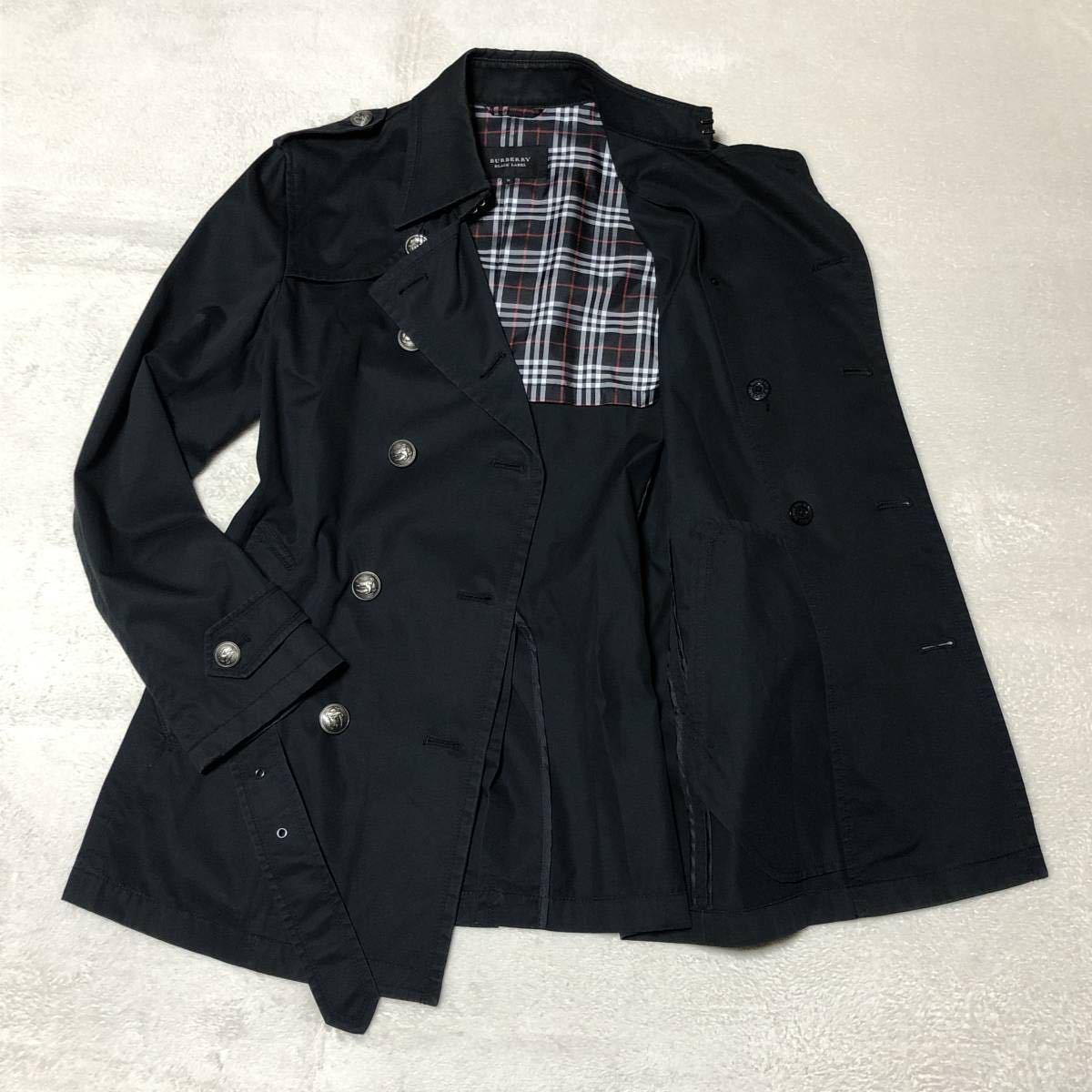 美品 BURBERRY BLACK LABEL バーバリーブラックレーベル【漂う高級感