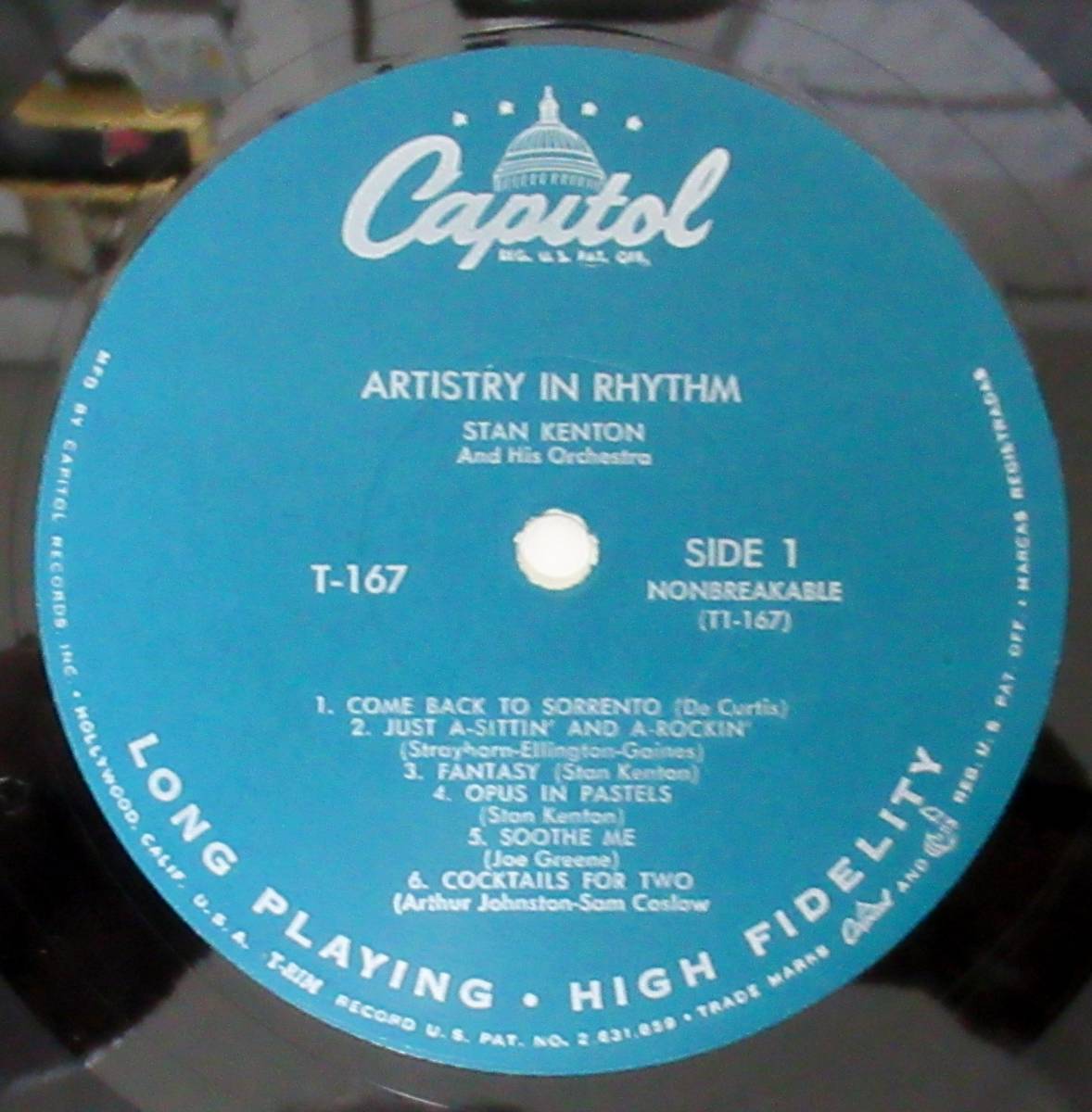 レコード〈LP〉スタン・ケントン（STAN KENTON）ARTISTRY IN RHYTHM_画像3
