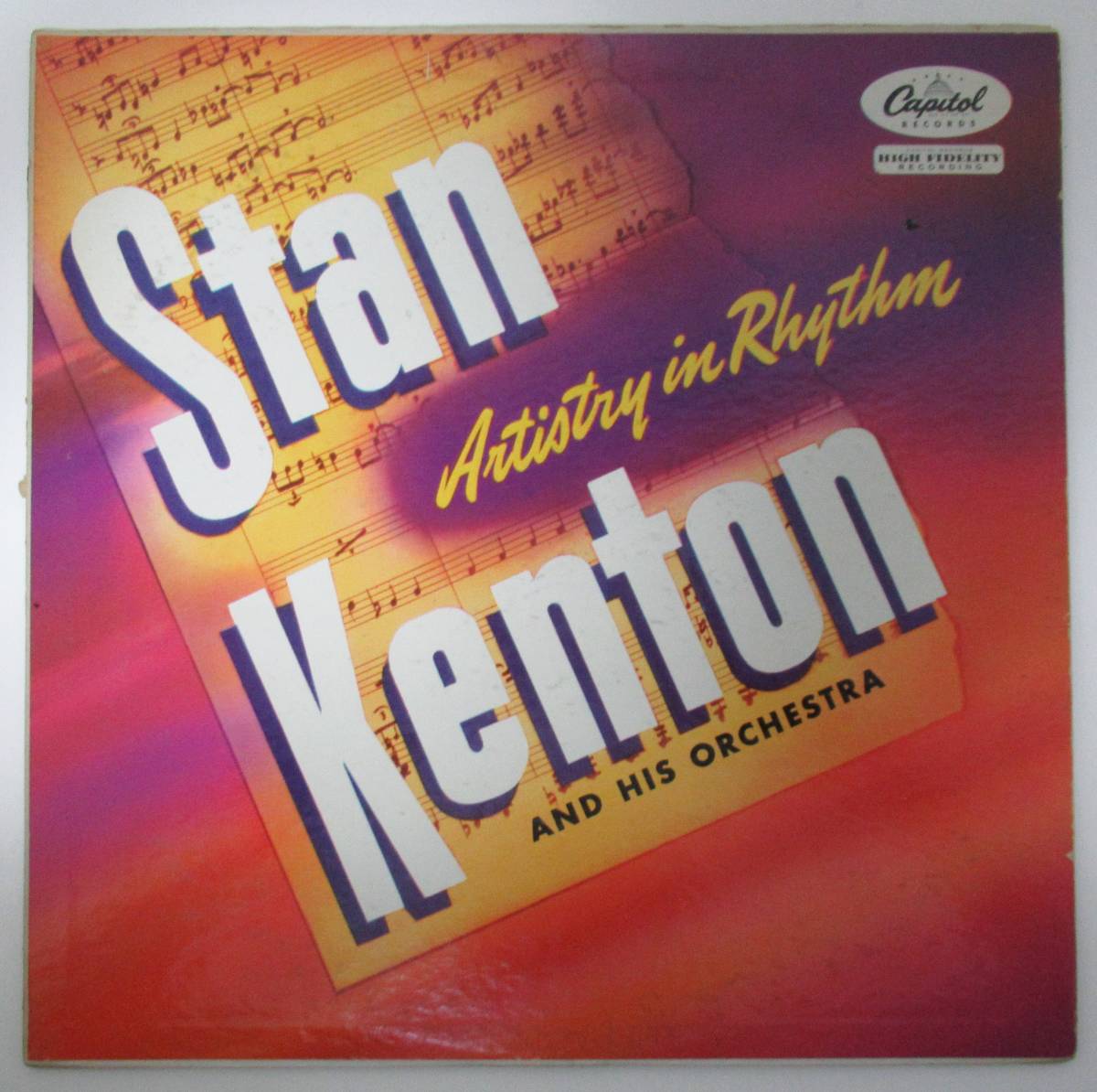 レコード〈LP〉スタン・ケントン（STAN KENTON）ARTISTRY IN RHYTHM_画像1