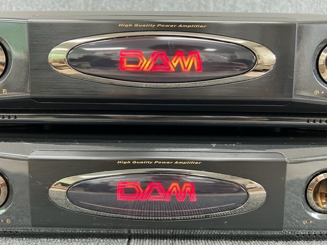 動作確認済み』(全国送料無料) 第一興商 DAM-A200 アンプ 2台 P 動作確認済み』(全国送料無料) 第一興商 DAM-A200 アンプ 2台 P