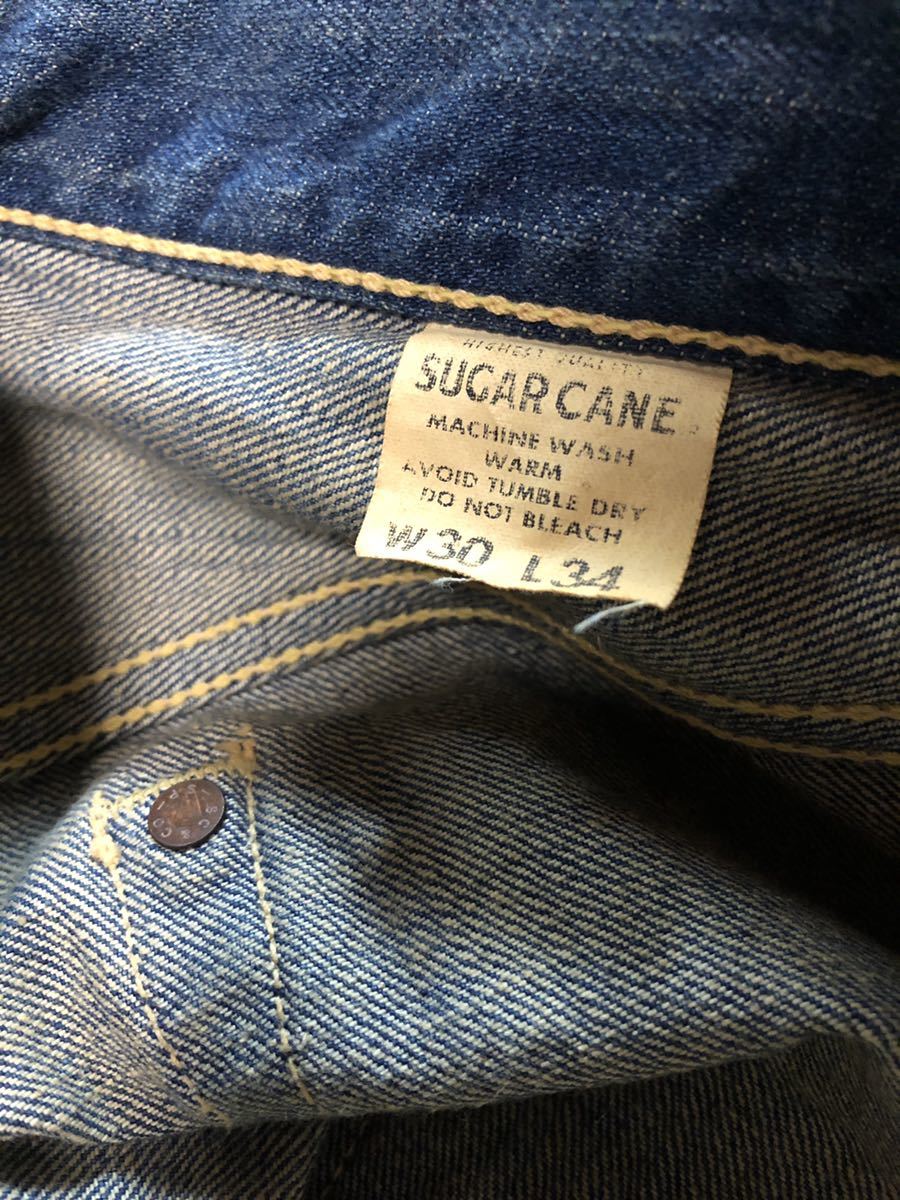 SUGAR CANE 065 UNION STAR JEANS W30×L34 065 ユニオン スター SUGAR CANE 065 UNION STAR JEANS W30×L34 065 ユニオン スター