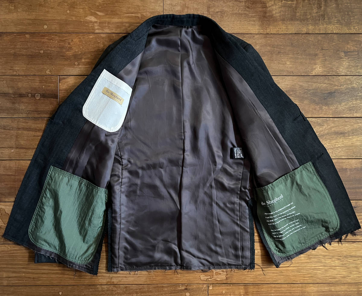 海外で買 The Shepherd UNDERCOVER ヘリンボンステンカラーコート