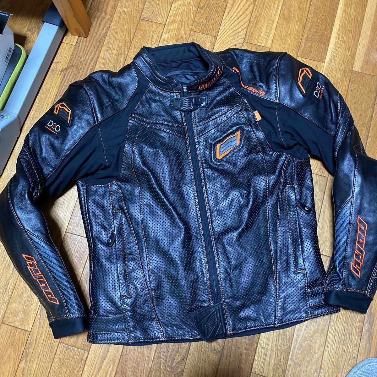 ◇ HYOD HSL012DN NEO-MINERVA D3O ST-X パンチングレザージャケット M