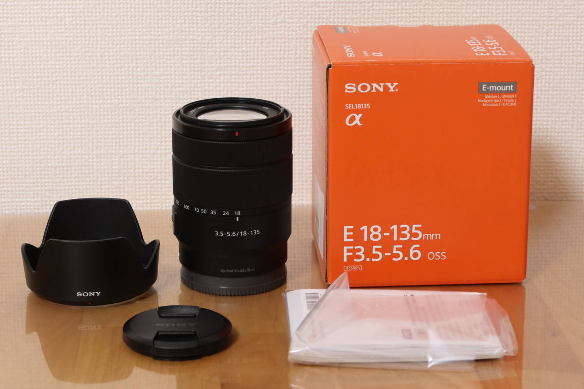 送料無料☆ソニー SONY SEL18135 E 18-135mm F3.5-5.6 OSS メーカー
