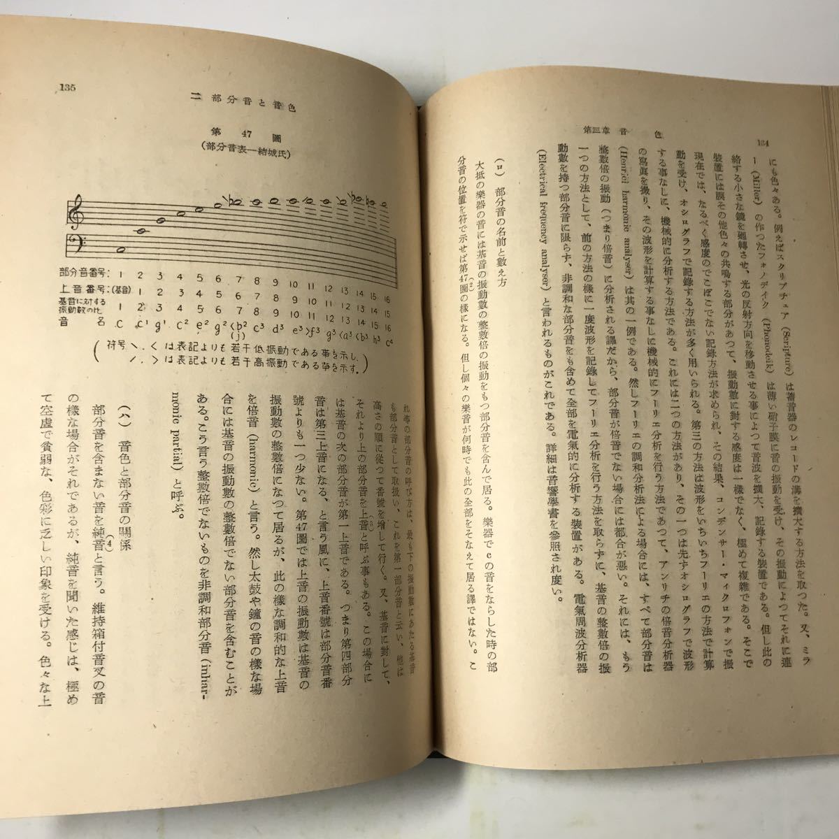 220908◆P20◆心理学全書4 音響心理学 和田陽平 昭和25年初版発行 創元社 _画像8