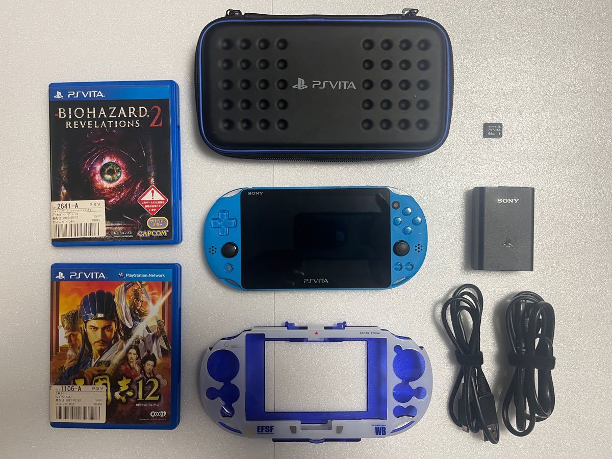 時間指定不可 Wi-Fiモデル アクアブルー PSVITA PlayStationVita(PCH