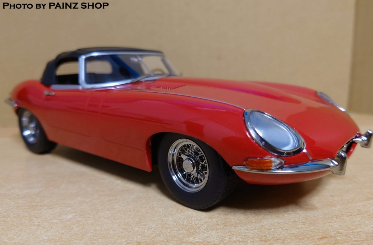 1/18ジャガーEタイプ クローズド 1961 レッド JaguarE-type