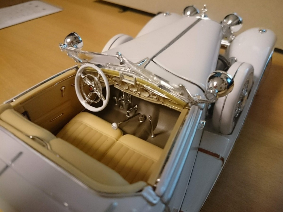 1/18 メルセデスベンツ500K 白 Specialroadster1936|Yahoo 1/18 メルセデスベンツ500K 白 Specialroadster1936|Yahoo