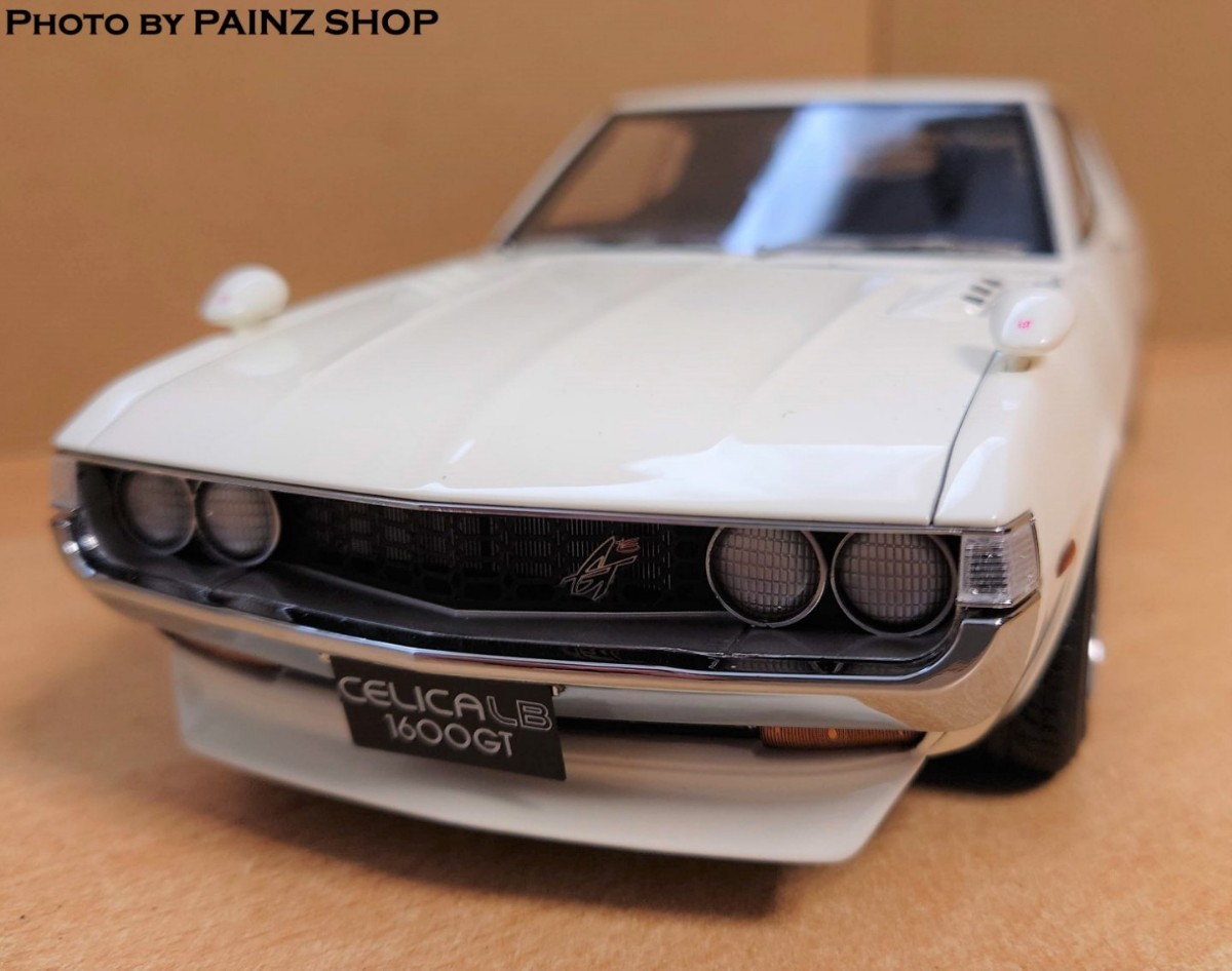 1/18トヨタ セリカ リフトバック1600GT ホワイト Celica LB ゲーム