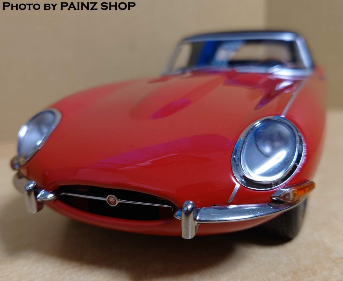 1/18ジャガーEタイプ クローズド 1961 レッド JaguarE-type