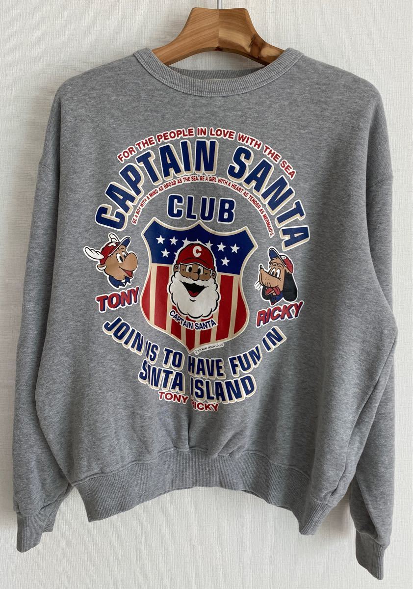 90s CAPTAIN SANTA キャプテンサンタ スウェットトレーナー|PayPayフリマ
