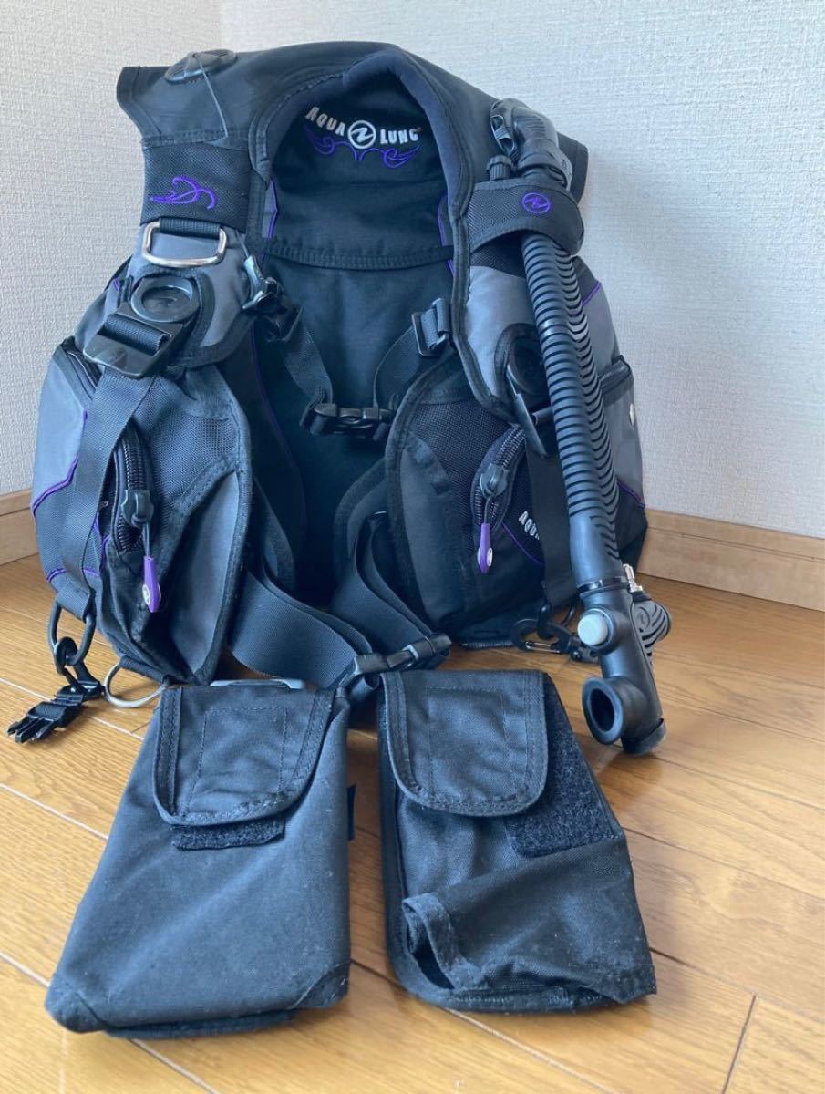 アクアラング ソール BCD マリンスポーツ ダイビング、スノーケリング ...