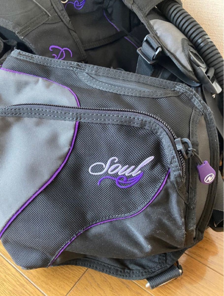 アクアラング ソール BCD マリンスポーツ ダイビング、スノーケリング ...