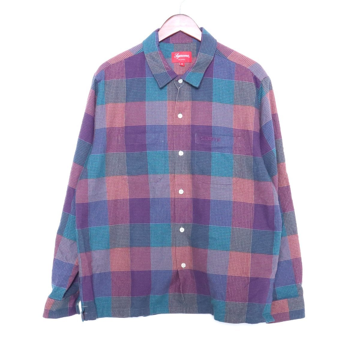 シュプリーム SUPREME 21AW Plaid Flannel Shirt フランネルシャツ