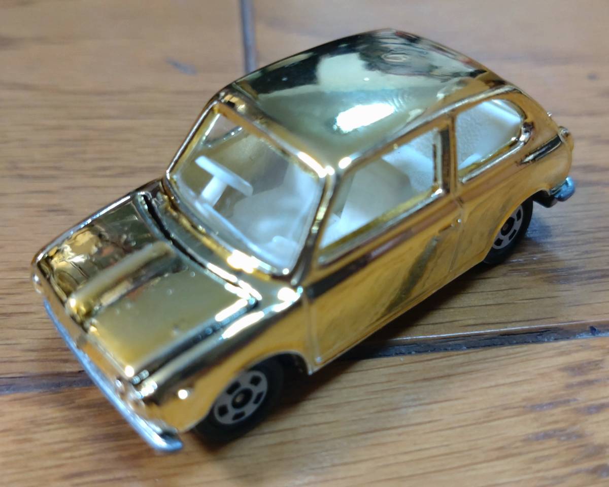 人気大割引 ミニカー トミカ スバルR2 スバルR-2 金メッキ ゴールドメッキ 乗用車