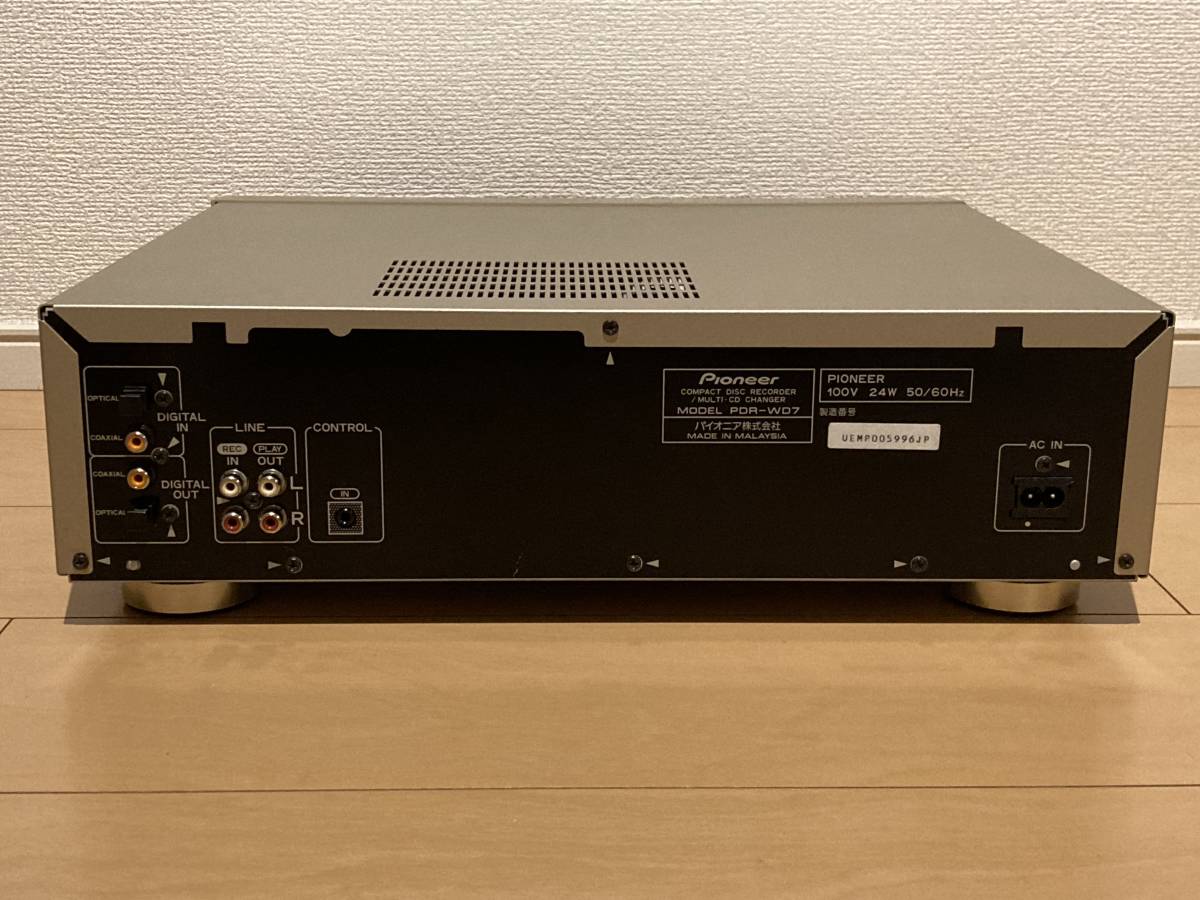 正規激安 3枚CDチェンジャー+CDレコーダー Pioneer パイオニア PDR