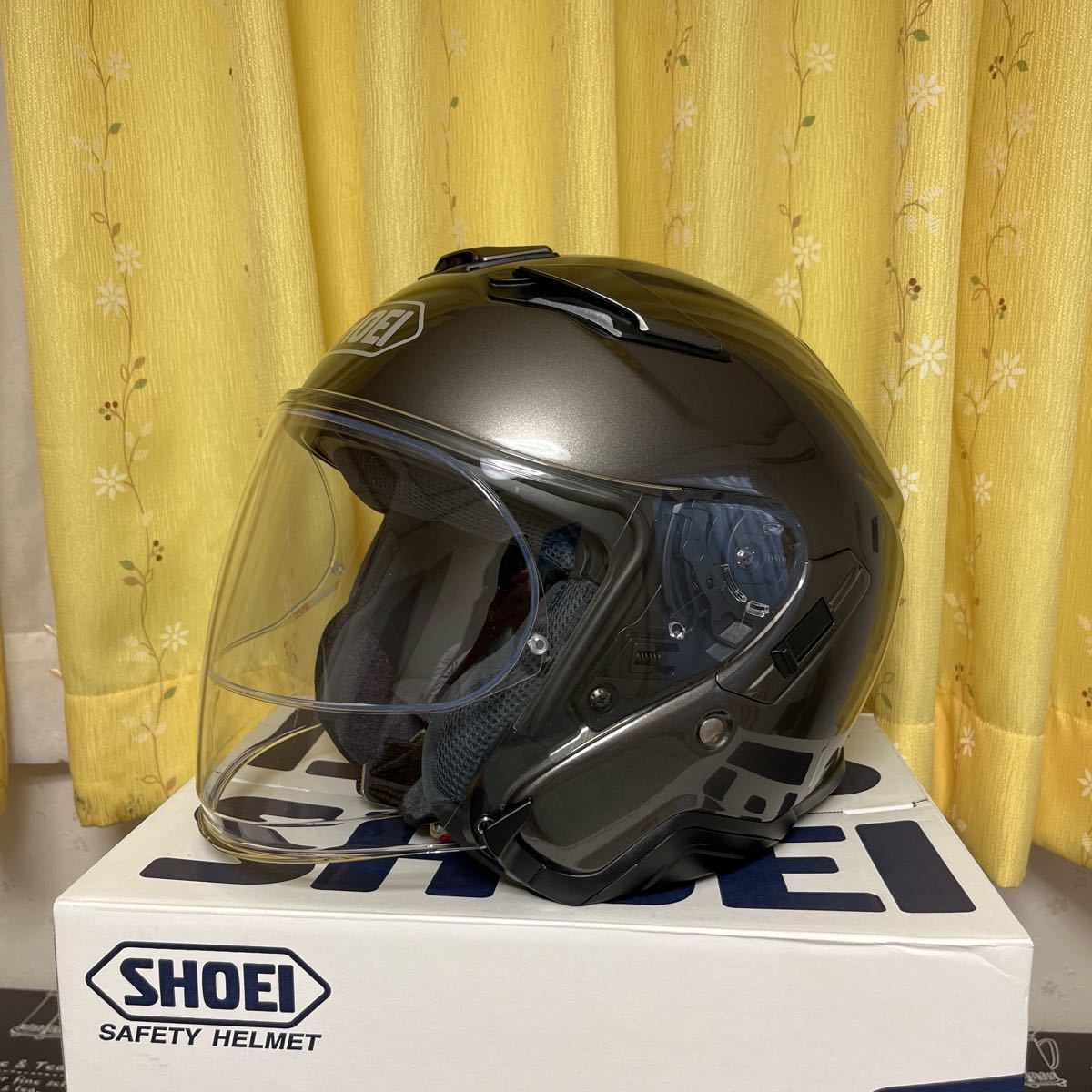 超美品 SHOEI JクルーズⅡ アンスラサイトメタリック L - dentalmedica