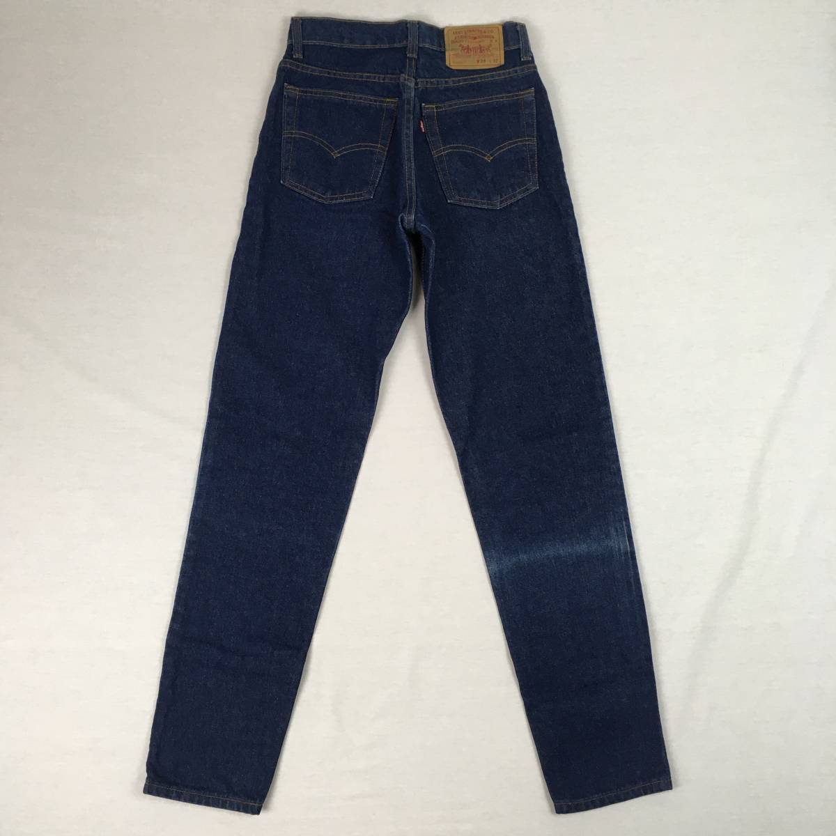 Levi's リーバイス 610-0217 米国製 91年 テーパード デニム ジーンズ W28 L32 刻印525 ジップフライ_画像2