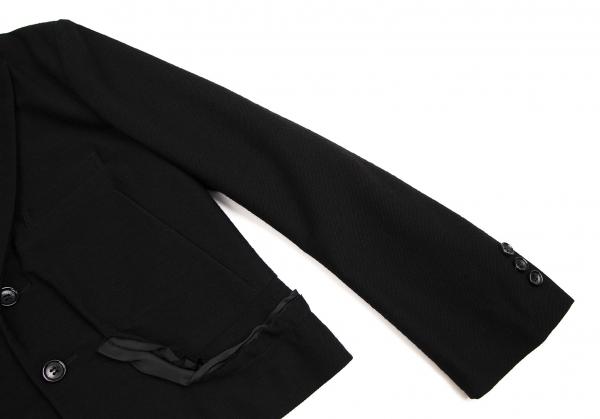 トリココムデギャルソンtricot COMME des GARCONS フリル切替 トリココムデギャルソンtricot COMME des GARCONS フリル切替