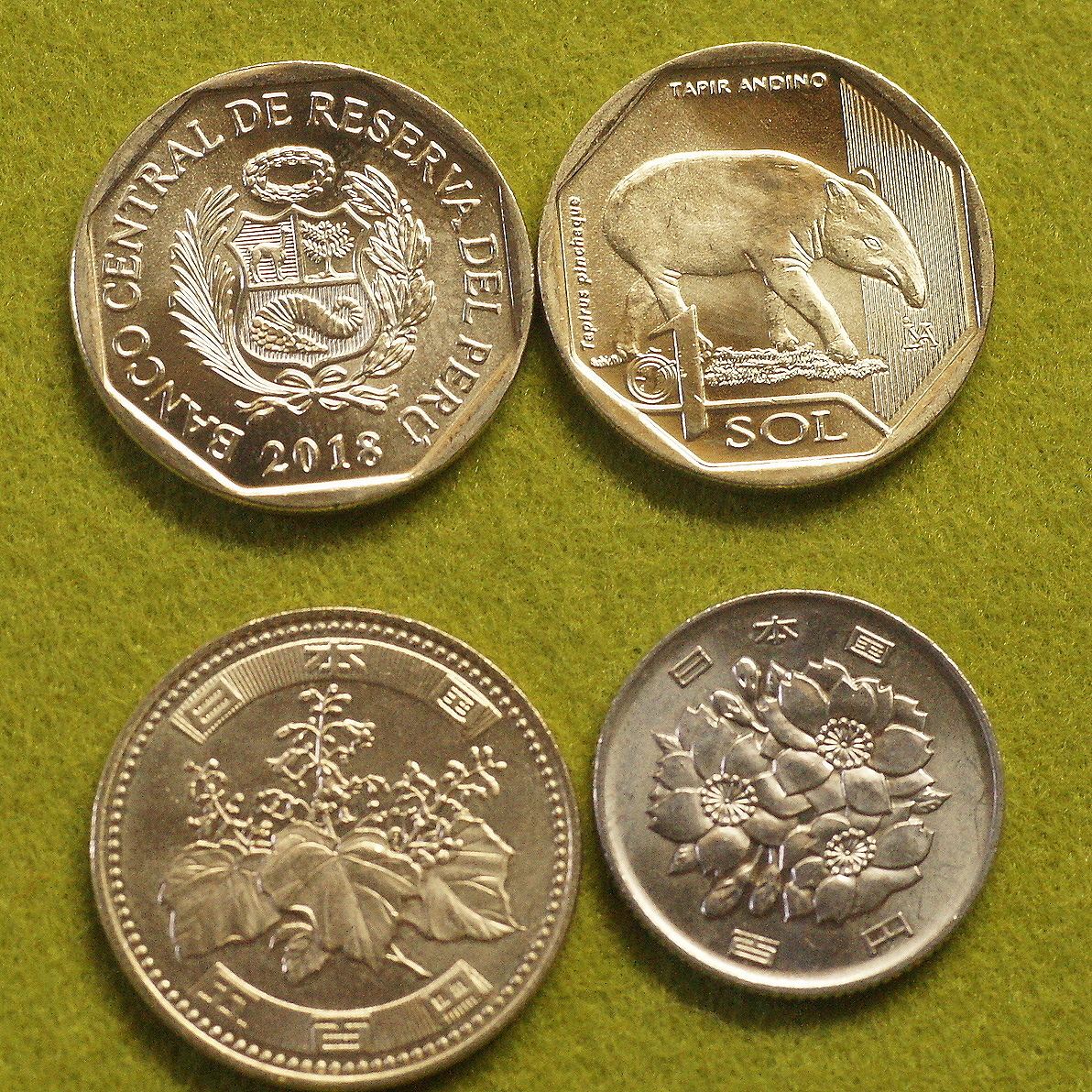 Sale得価 ヤフオク 即決 ペルー10 16年発行1ソル未使用記念硬貨 最安値安い Shineray Com Br