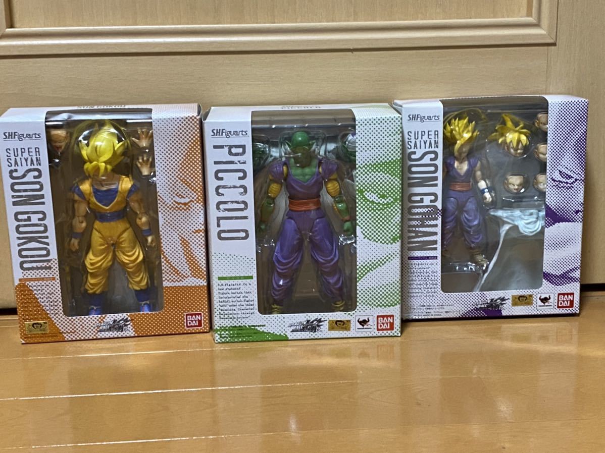 新品未開封 S.H.Figuartsフィギュアーツ ドラゴンボール 初期三部作