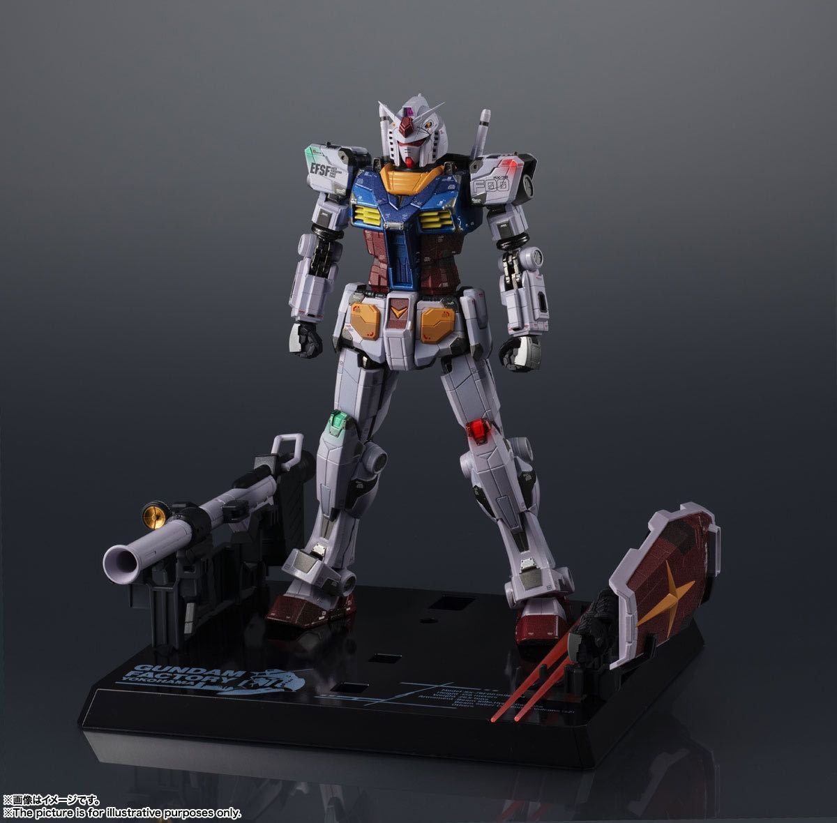 超合金×ガンダム FACTORY YOKOHAMA 横浜 RX-78F00 ガンダム ‐Night
