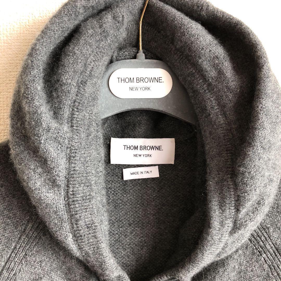 美品 定価24万 トムブラウン THOM BROWNE カシミアZIPパーカー|Yahoo